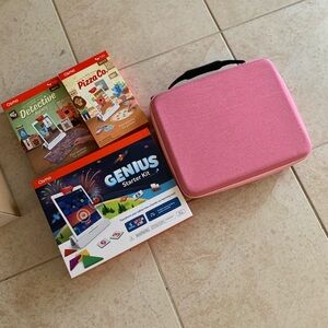 Osmo Starter Genius Kit, 2 Games, and Carrying Case